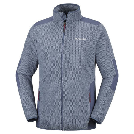 Muška dukserica Columbia Tough Hiker Full Zip Fleece plava/siva DarkMountain