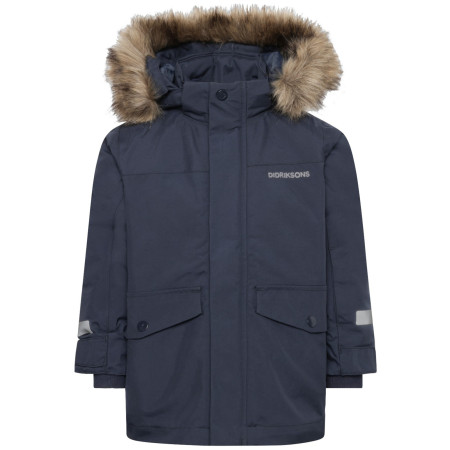 Dječja zimska jakna Didriksons Bjärven Kids Parka 5 Navy tamno plava Navy