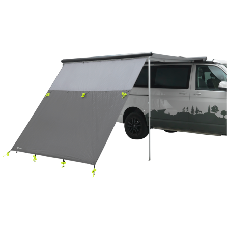 Bočna strana šatora Outwell Hillcrest Tarp siva Grey