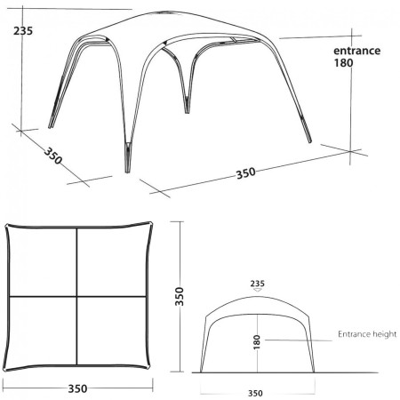 Šator za zabave Outwell Event Lounge L