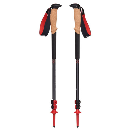 Trekking štapovi Black Diamond Pursuit Trekking Poles crna/crvena