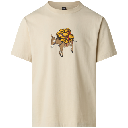 Muška majica The North Face M Donkey Taxi Relaxed Short Sleeve Tee-Graphic bež Desert Stone