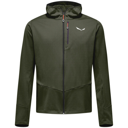 Muške funkcionalne majice dugih rukava Salewa Pedroc Pl 3 Hd Jacket M zelena dark olive