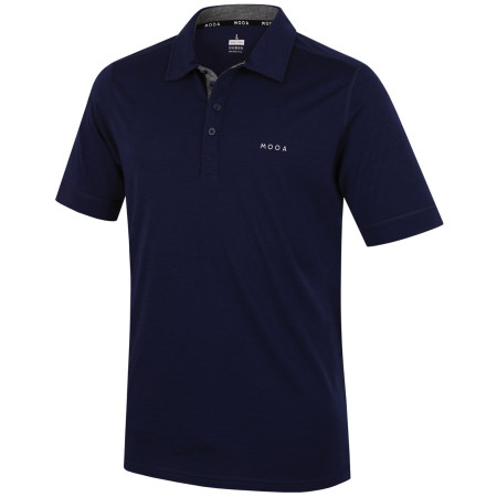 Muška majica MOOA Polo plava navy