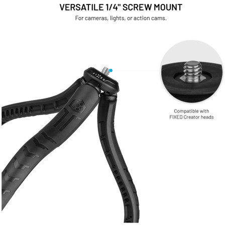 Tronožac Fixed Creator Flexible Tripod with 1/4" phone holder (works with MagSafe)