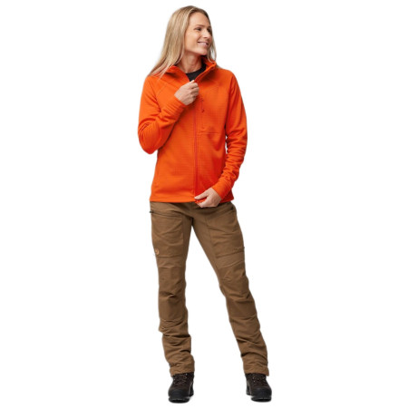 Ženska jakna Fjällräven Abisko Grid Fleece Hoodie W
