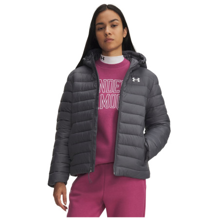 Ženska jakna za trčanje Under Armour UA Sportswear Insulate Jkt siva Gray