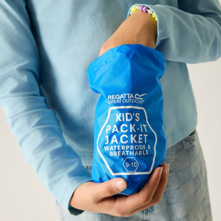 Dječja jakna Regatta Kids’ Pack-It Jacket III Sonic Blue