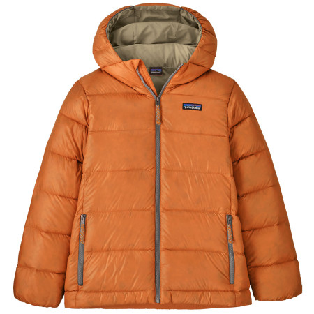 Dječja jakna Patagonia K's Hi-Loft Down Sweater Hoody - Marigold narančasta Marigold