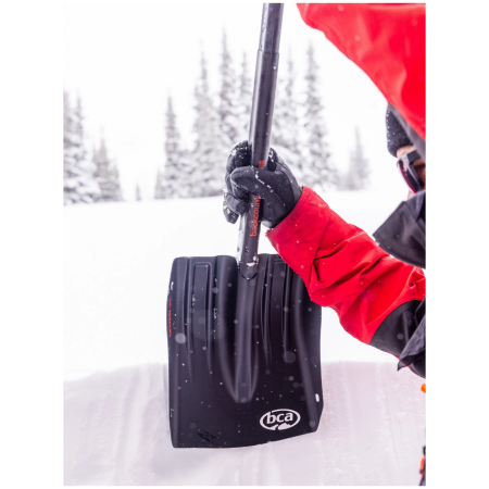 Lopata Backcountry Access Dozer 2H-S Shovel Black/Red