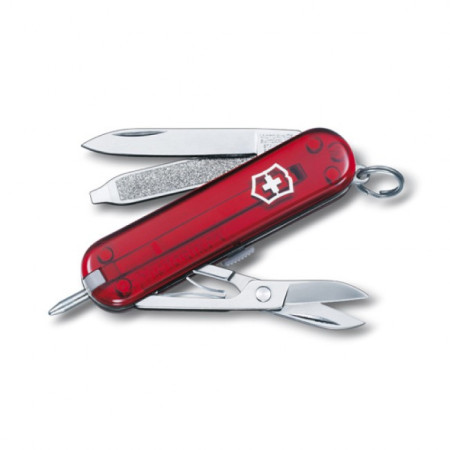 Nož Victorinox Signature Ruby crvena transparentna TransRed