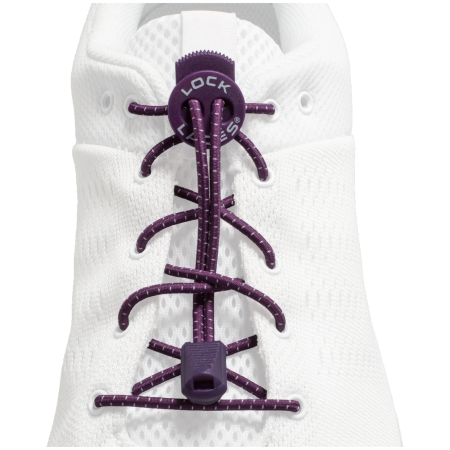 Vezice za cipele Lock Laces Original Ljubičasta Purple