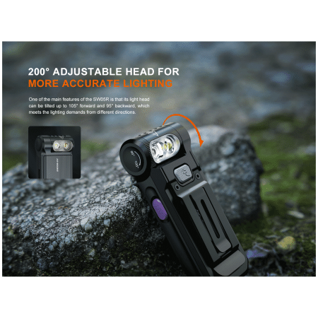 Džepna svjetiljka Fenix SW05R-UV