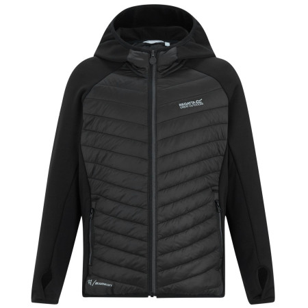 Dječja jakna Regatta Junior Andreson Hybrid Black/Sealgr crna/siva Black/Sealgr
