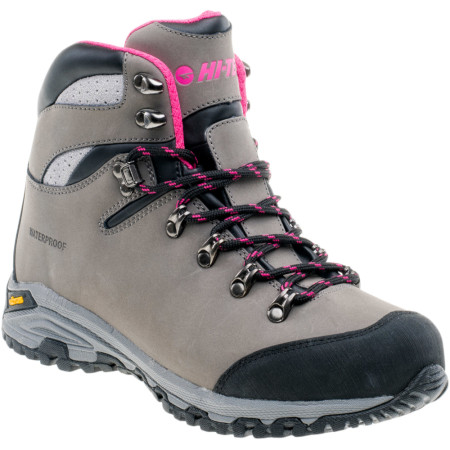 Ženske cipele Hi-Tec Sajama mid wp wo´s siva Gray/LightFuchsia/Black
