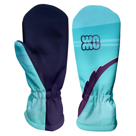 Dječje softshell rukavice WAMU Dragon Fantasy plava BLUE