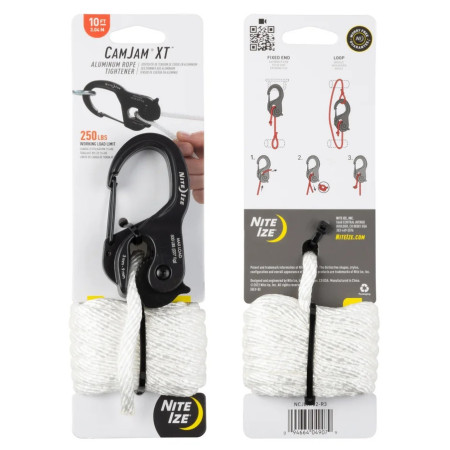 Karabiner bez matice Nite Ize CamJam XT Large Aluminium Cord Tightener