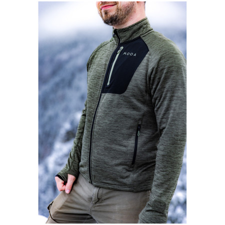 Muška dukserica MOOA Nyore Grid 220