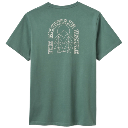 Ženska majica Rab Stance Cirque Tee zelena