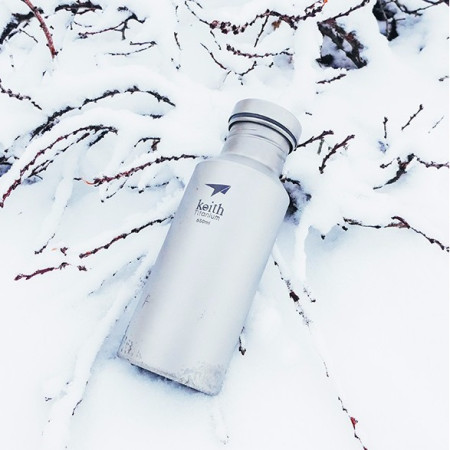 Boca Keith Titanium Titanium Sport Bottle 550 ml