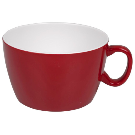 Zdjela za juhu Bo-Camp Soup Bowl Melamine 2 crvena Red/White