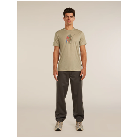 Muške funkcionalne majice Icebreaker Merino 150 Tech Lite SS Tee Bear Catch