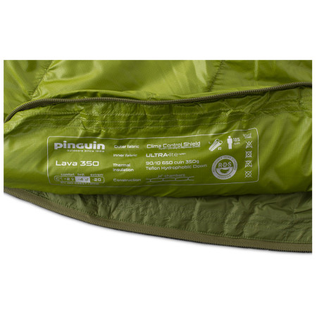Vreća za spavanje Pinguin Lava 350 195 cm