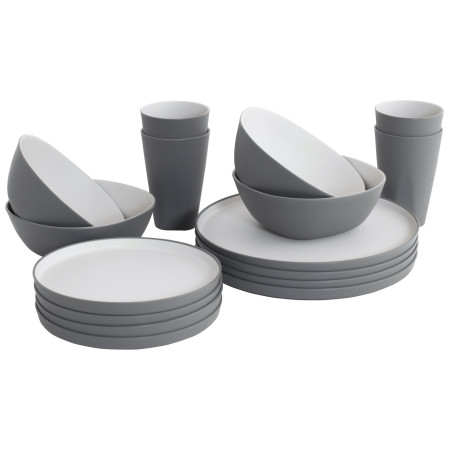 Set posuđa Outwell Gala 4 Person Dinner Set siva