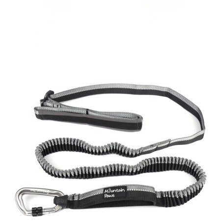 Povodac s amortizerom Mountain Paws Shock Absorber Dog Lead crna Black