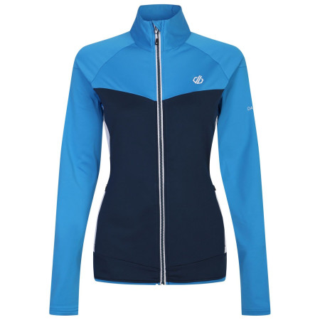 Ženska funkcionalna dukserica Dare 2b Elation II Core Stretch plava/crna Moonlight Denim/Swedish Blue