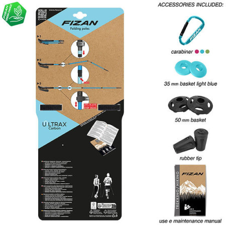 Trekking štapovi Fizan Ultrax Carbon
