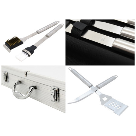 Set za roštiljanje Cattara Pribor za roštiljanje 11 kom