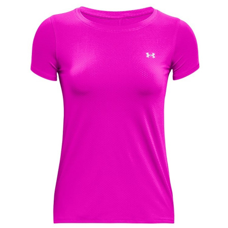 Ženska funkcionalna majica Under Armour HG Armour SS ružičasta MeteorPink//MetallicSilver