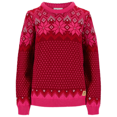 Ženski džemer Dale of Norway Vilja Fem Sweater ružičasta Redrose Allium Raspberry