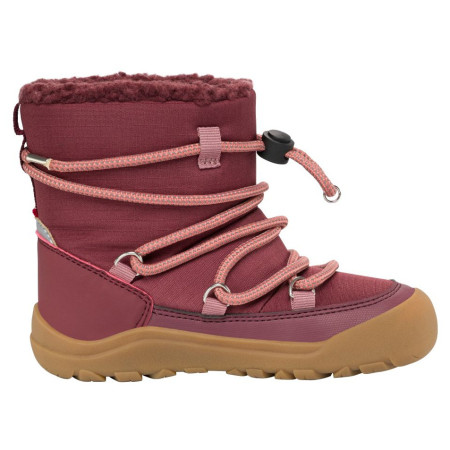 Dječje zimske cipele Viking Outdoor Footwear Birch Barefoot Warm WP Pull-on Wine
