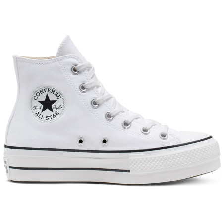 Ženske cipele Converse Chuck Taylor All Star Lift Mid bijela WHITE