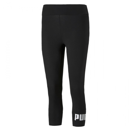 Ženske tajice 3/4 Puma ESS 3/4 Logo Leggings crna