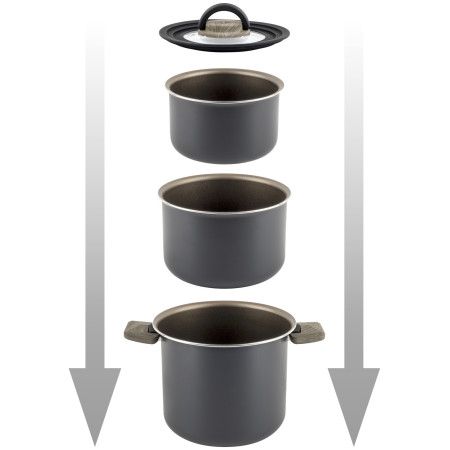 Set lonaca Brunner Torralta Spacemaster Ø 18 cm