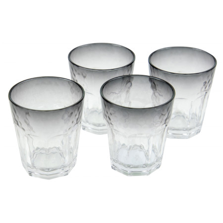 Set čaša Bo-Camp Tumbler 200 ml - 4ks siva