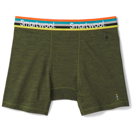 Muške funkcionalne bokserice Smartwool M Merino Sport 150 Boxer Brief Boxed zelena MossGreenHeather