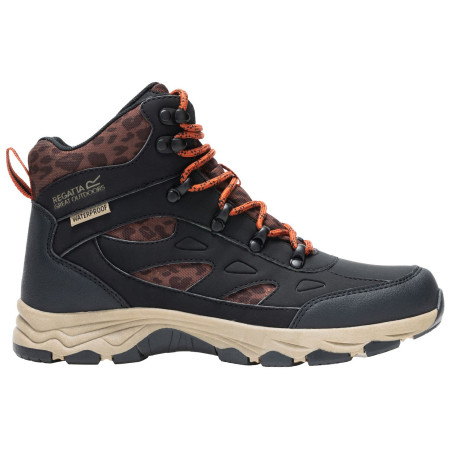Ženske cipele Regatta Womens Vendora Boot crna Black/Leoprd