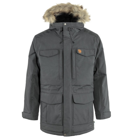 Muška jakna Fjällräven Nuuk Parka M siva