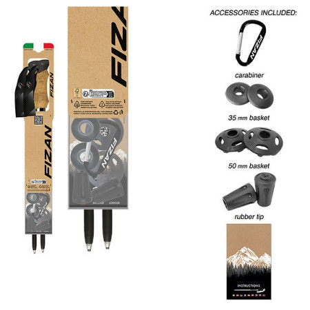 Trekking štapovi Fizan Compact 4