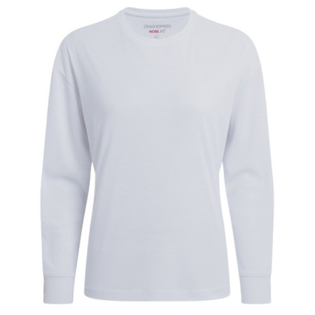 Ženska majica Craghoppers NosiLife SolarShield+ Long Sleeved T-Shirt bijela White