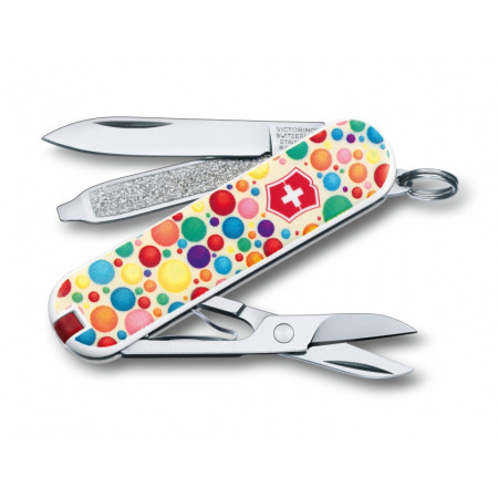 Nož Victorinox Classic 58 mm různé barvy 0.6203 plava/žuta ColorUp