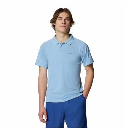 Muška majica Columbia Alpine Chill™ Pro Polo svijetlo plava Ripple Blue