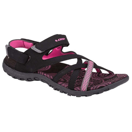 Sandale Loap Celia crna/ružičasta Black/Magenta