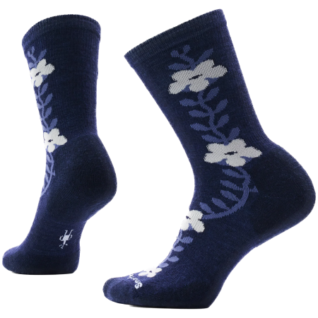 Čarape Smartwool Women's Everyday Garden Vine Crew Socks plava