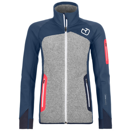 Ženska jakna Ortovox Fleece Plus Jacket plava NightBlue