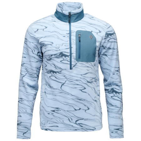 Muška dukserica Black Diamond Rift HZ Fleece Jacket svijetlo plava Relief-Fog Blue-Midnight Blue